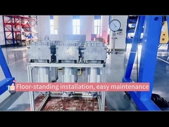 전문 알루미늄 압축 공기 필터 정밀도 99.999% 미세먼지 필터 효율성