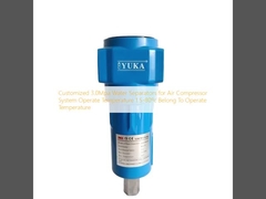 에어 압축기 시스템에 맞춤형 3.0Mpa 물 분리기 작동 온도 1.5-80oc 작동 온도에 속한다