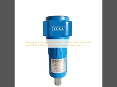 99.73%의 효율과 응강 제거와 함께 내부 및 외부의 수분 분리기 내에서의 부패 저항